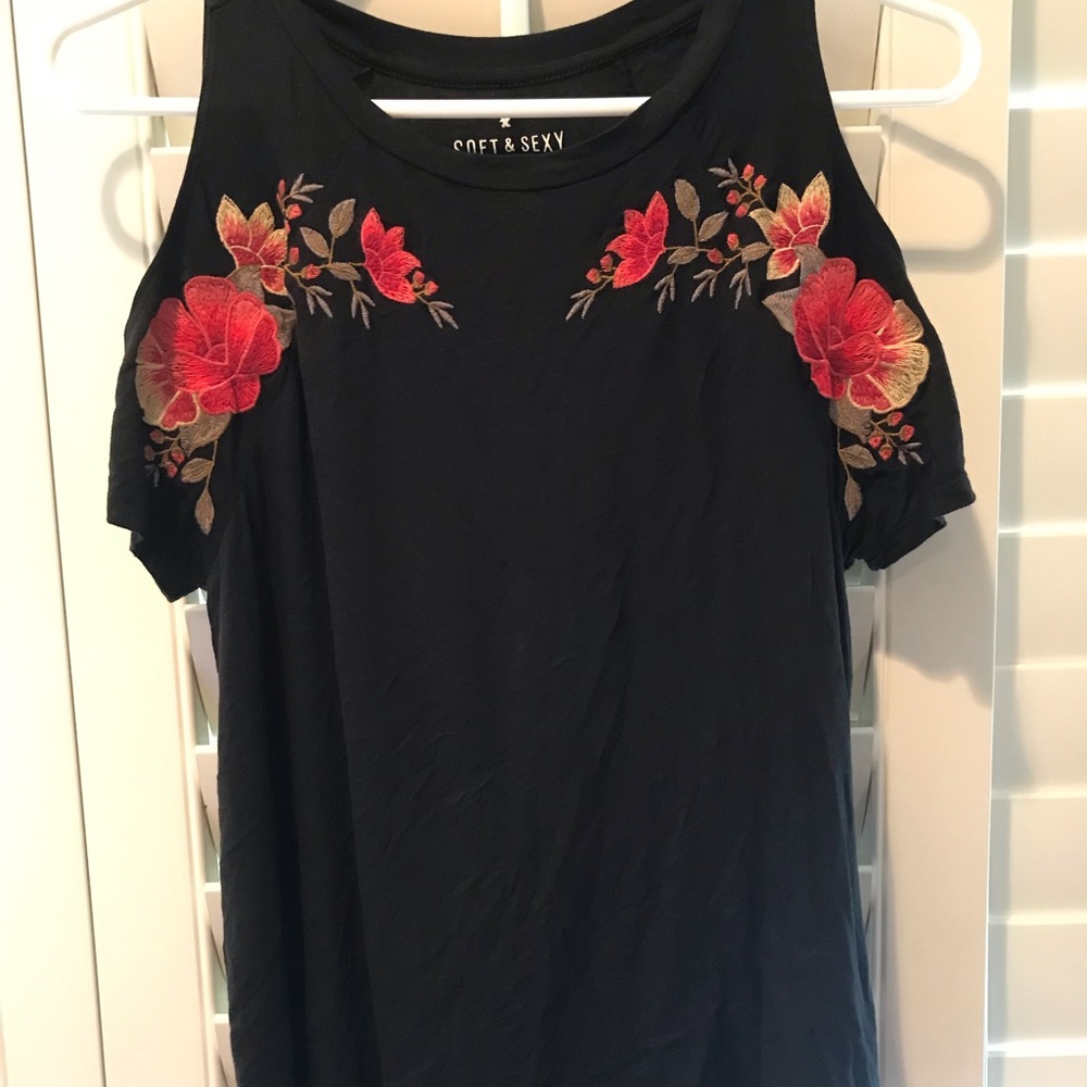 Off the shoulder shirt